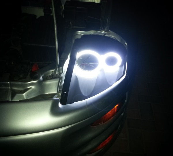 Ангельские глазки на БМВ Е39 (BMW E39)
