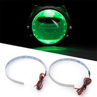 Модули подсветки линз Devil Eyes кругового свечения зеленый 2 шт
