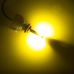 Желтая светодиодная лампа в ПТФ Fog Buster H9 - комплект 2 шт