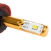 Желтая светодиодная лампа в ПТФ Fog Buster H27 - комплект 2 шт