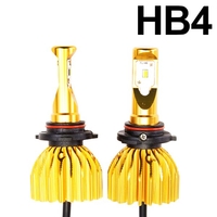 Желтая светодиодная лампа в ПТФ Fog Buster HB4 - комплект 2 шт