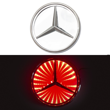Шильдик с подсветкой Мерседес (Mercedes-Benz)