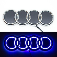 5D логотип Audi (Ауди) 180х60мм синий
