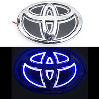 5D логотип Toyota (Тойота) синий 160х110mm