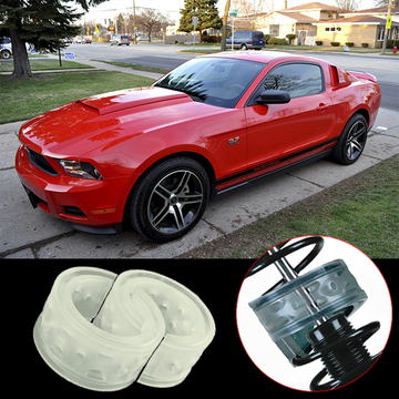 Межвитковые проставки в пружины - уретановые баферы на Ford Mustang V 2005-2009