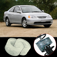 Межвитковые проставки в пружины - уретановые баферы на Honda Civic VII 2001-2005