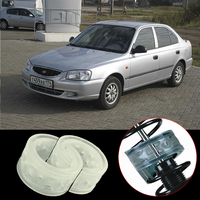 Межвитковые проставки в пружины - уретановые баферы на Hyundai Accent II 1999-2007