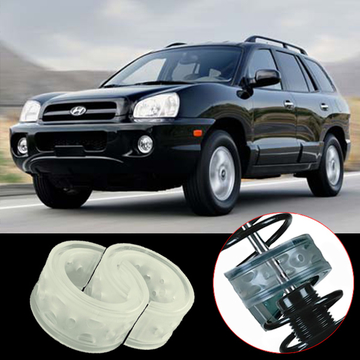 Межвитковые проставки в пружины - уретановые баферы на Hyundai Santa Fe I 2001-2006