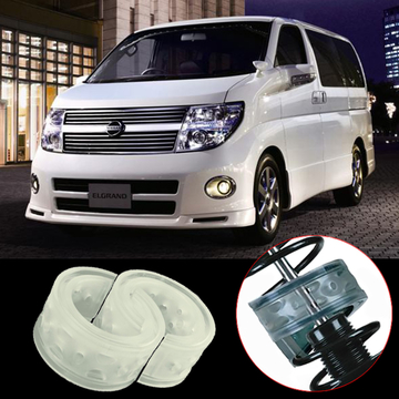 Межвитковые проставки в пружины - уретановые баферы на Nissan Elgrand