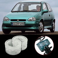 Межвитковые проставки в пружины - уретановые баферы на Opel Corsa B 1992-2000