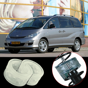 Межвитковые проставки в пружины - уретановые баферы на Toyota Previa II 2000-2005