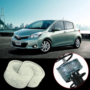 Межвитковые проставки в пружины - уретановые баферы на Toyota Vitz II (XP90) 2005-2011