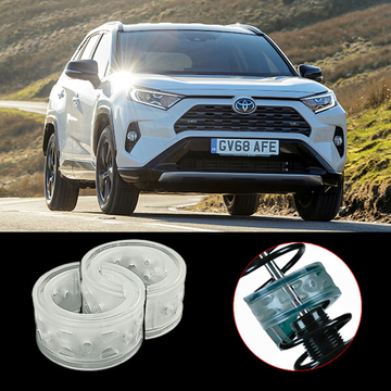 Межвитковые проставки в пружины - уретановые баферы на Toyota RAV4 V (XА50) 2018-