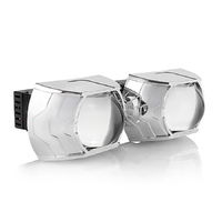 Би-лед линзы квадратные AOZOOM A7 Pro 5500K с масками комплект 2 шт