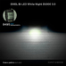 Светодиодный би-модуль DIXEL BI-LED White Night D1000 3.0" 3R 5000K 1 шт