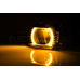 Светодиодные линзы дальнего света Aozoom ALPS-01 3,0 дюйма с масками ДХО-поворотник 2 шт