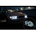 LED Ангельские глазки Cotton SMD 3528 BMW E36/E38/E39/E46 фары с линзой комплект - 4 шт