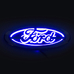 5D логотип Ford (Форд) синий 145х55мм
