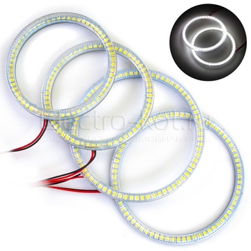 Ангельские глазки LED SMD 3528 Kit White BMW E92 Комплект - 4 шт