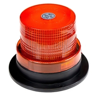 Светодиодный проблесковый маячок оранжевый YB22 DC 10 - 110 Вольт