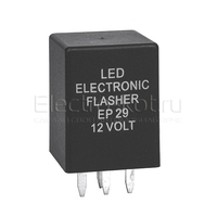 Реле мигания поворотников электронное для LED ламп универсальное тип EP29 (FLL004)