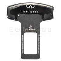 Заглушка ремня Steel Lock с логотипом Infiniti (Инфинити)