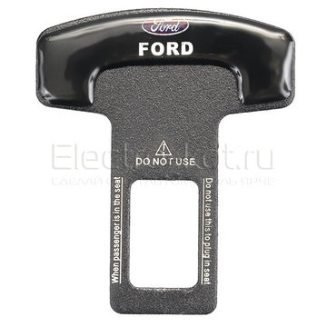 Заглушка ремня Steel Lock с логотипом Ford (Форд)