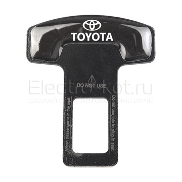 Заглушка ремня Steel Lock с логотипом Toyota (Тойота)