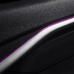 Хром лента в салон автомобиля фиолетовая 5м с монтажным шлейфом
