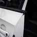 Защита кромки дверей автомобиля армированная 8 метров на 4 двери белая