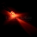 Светодиод для подсветки 5 мм с проводом 12 Вольт красный