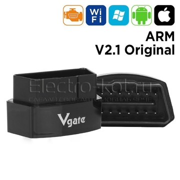 Адаптер Vgate iCar3 WiFi (ELM327) 2.1 original 