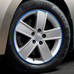 Молдинг защита дисков авто самоклеющийся ElectroKot WheelPro на 4 колеса синий