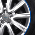 Молдинг защита дисков авто самоклеющийся ElectroKot WheelPro на 4 колеса синий