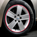 Молдинг защита дисков авто самоклеющийся ElectroKot WheelPro на 4 колеса розовый