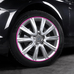 Молдинг защита дисков авто самоклеющийся ElectroKot WheelPro на 4 колеса фиолетовый