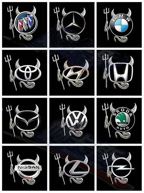 Логотипы и эмблемы автомобилей всех марок с названиями