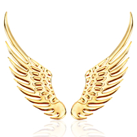 Металлический шильдик золотые Орлиные крылья 