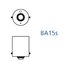 Светодиодная LED лампа X-Reflector 6 CREE XBD 1156 - P21W - BA15S  1 шт