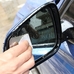 Пленка антидождь на зеркала авто водоотталкивающая овал 95х135 мм 2 шт