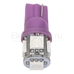 Светодиодная лампа ElectroKot Five SMD5050 5 LED T10 W5W фиолетовый 1 шт