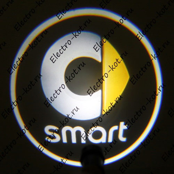 Дверная проекция логотипа СМАРТ