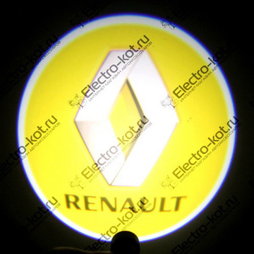 Проекция логотипа авто Renault (Рено)  1480