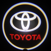 Проектор логотипа в двери Toyota Premium 32x19 mm 7W - 2 шт