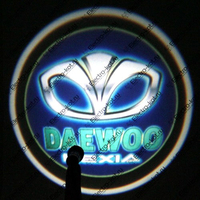Проекция логотипа Daewoo Nexia Premium 32x19 mm 7W - 2 шт
