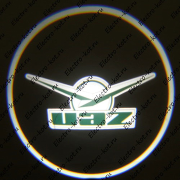Дверная проекция логотипа УАЗ