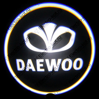 Проекция логотипа Daewoo (Дэу) Premium 32x19 mm 7W - 2 шт