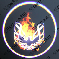Проектор логотипа Феникс Premium 32x19 mm 7W - 2 шт