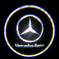 Проекция логотипа в двери автомобиля Mercedes Premium 32x19 mm 7W - 2 шт