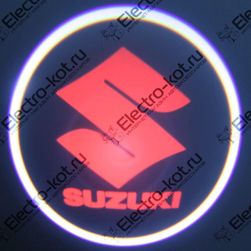Дверная проекция логотипа Сузуки